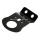 Powder Coated Black Metal Light Holder Bracket